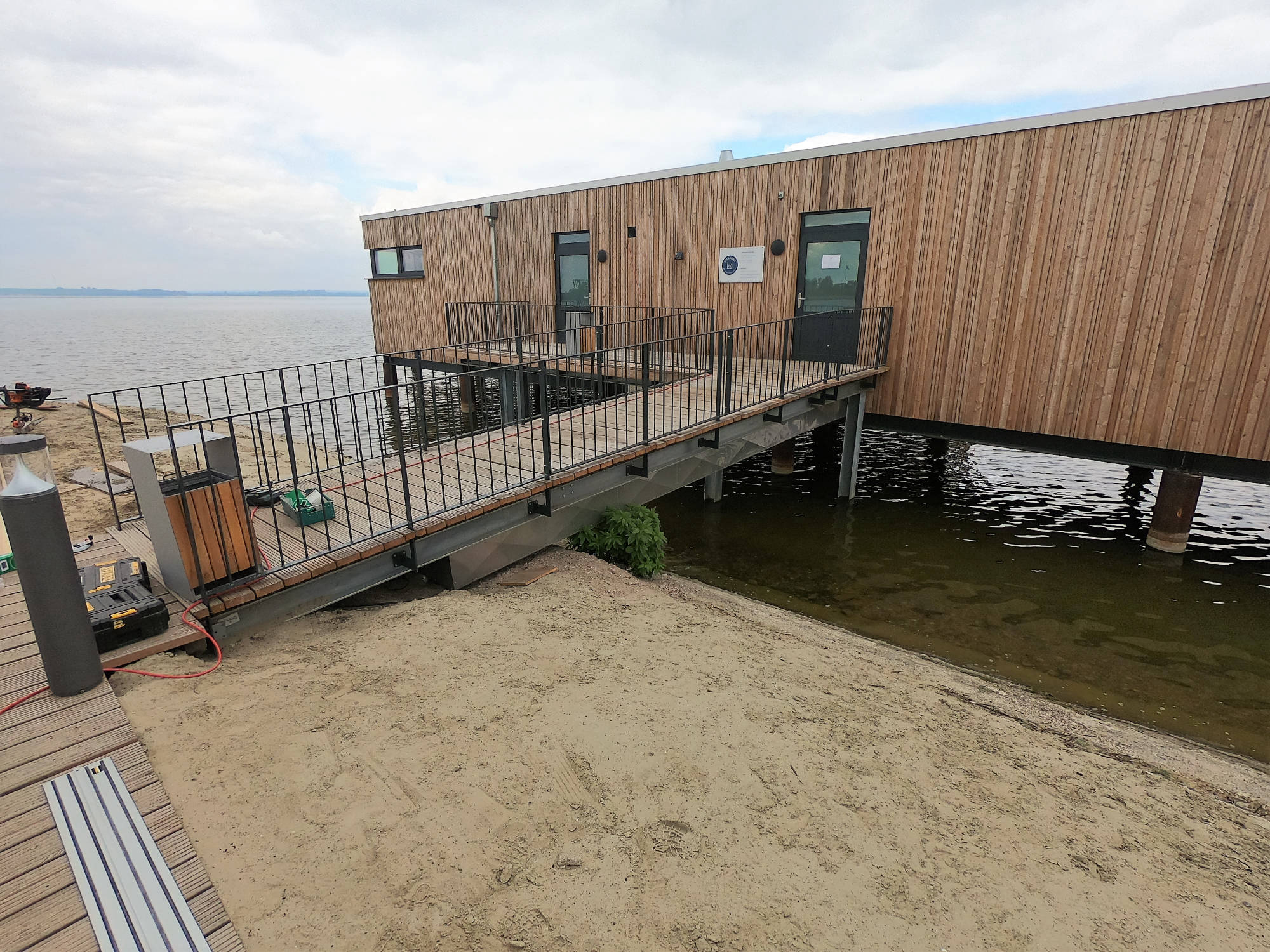 Seesaune im Dümmersee