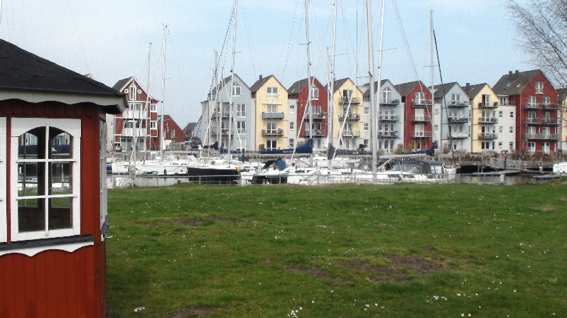 Teil des Hafens