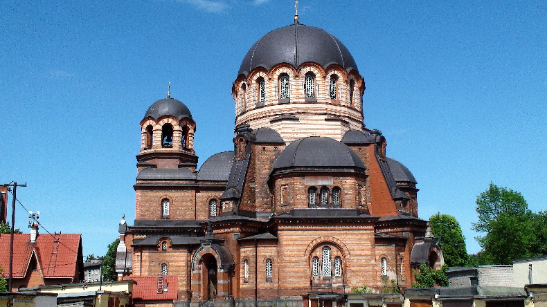 Auferstehungskathedrale von Süden