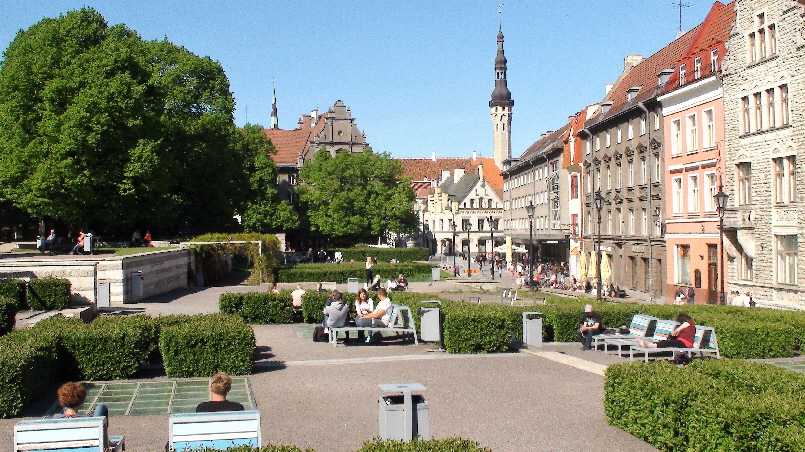 Parkanlage zwischen Neu- und Altstadt