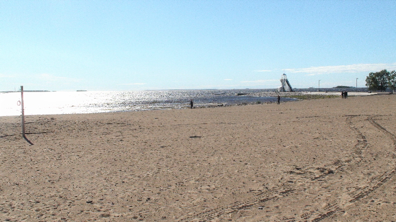 Strand gen Westen