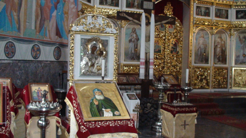 in der Kirche Prophet Elias