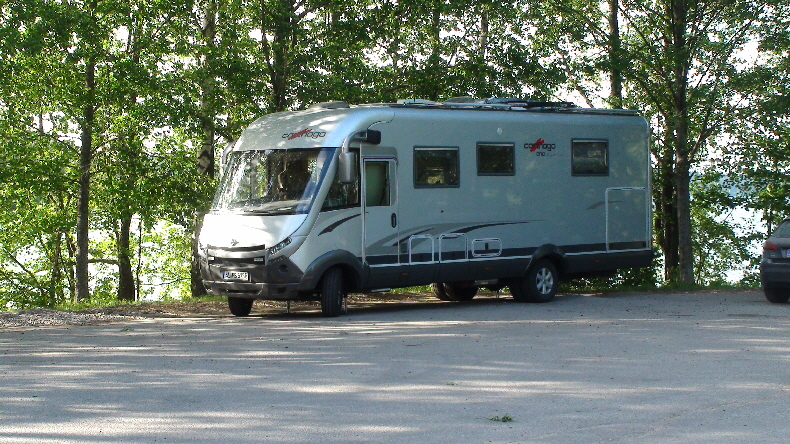 Stellplatz am See