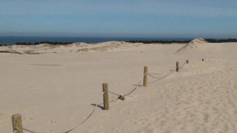 Düne Laka Góra Blick zur Ostsee