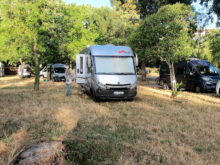 Stellplatz in Tomar