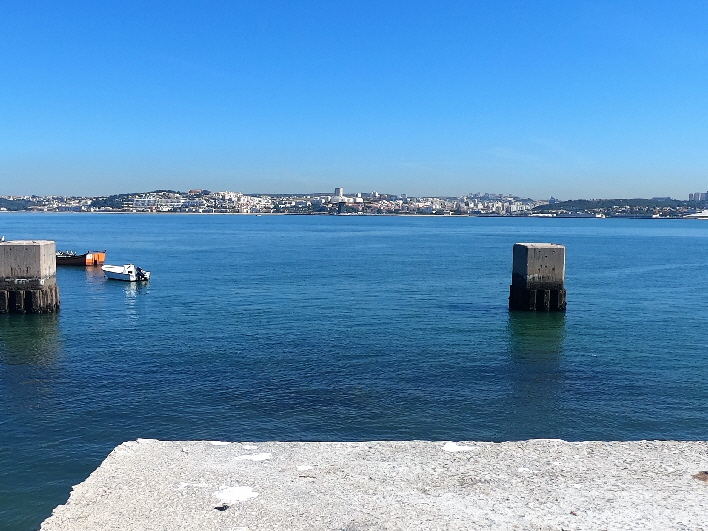 erster Blick auf Lissabon