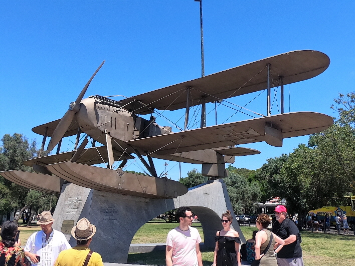 Modell Südatlantiküberquerung Lissabon-Rio