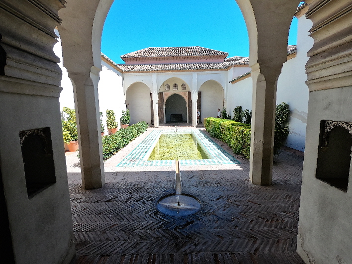 Alcazaba Innenhof