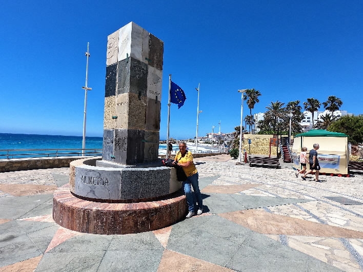 Europaplatz in Nerja (gesprochen Nercha)