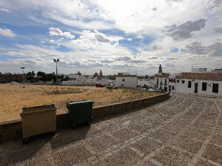 Blick vom Alcázar auf Carmona